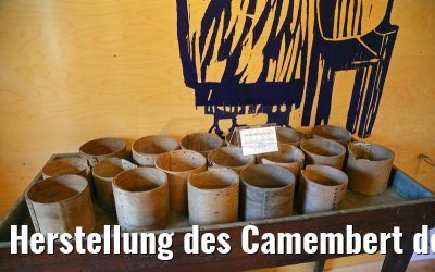Herstellung des Camembert de Normandie