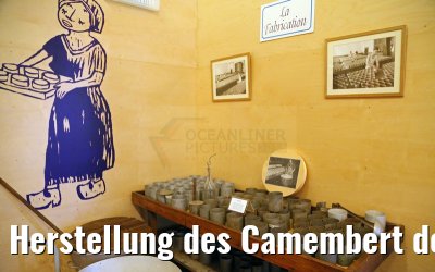 Herstellung des Camembert de Normandie