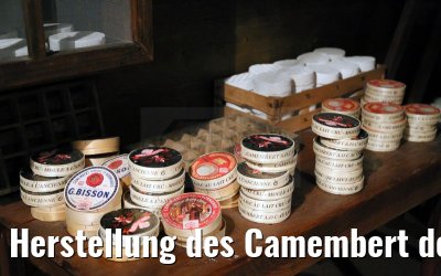 Herstellung des Camembert de Normandie