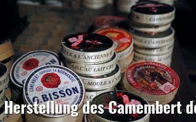 Herstellung des Camembert de Normandie