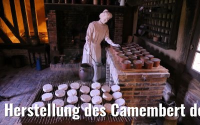 Herstellung des Camembert de Normandie