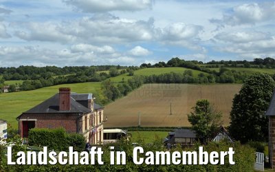 Landschaft in Camembert