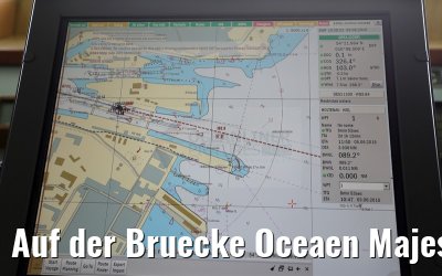 Auf der Bruecke Oceaen Majesty 03.06.2015