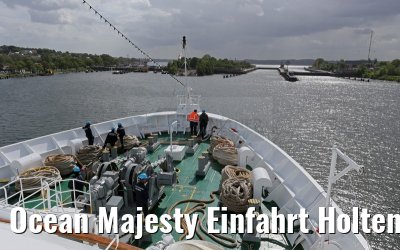 Ocean Majesty Einfahrt Holtenau Schleuse NOK 03.06.2015