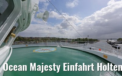 Ocean Majesty Einfahrt Holtenau Schleuse NOK 03.06.2015