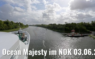 Ocean Majesty im NOK 03.06.2015