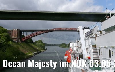 Ocean Majesty im NOK 03.06.2015