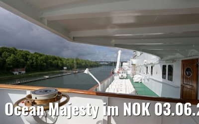 Ocean Majesty im NOK 03.06.2015