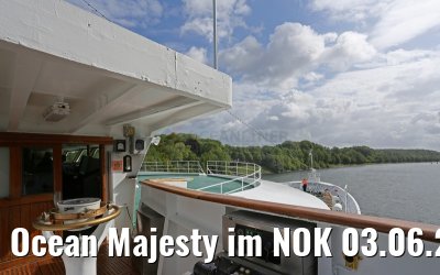 Ocean Majesty im NOK 03.06.2015