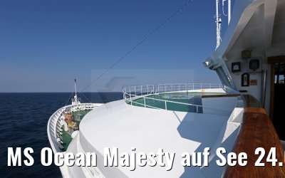 MS Ocean Majesty auf See 24.05.2015