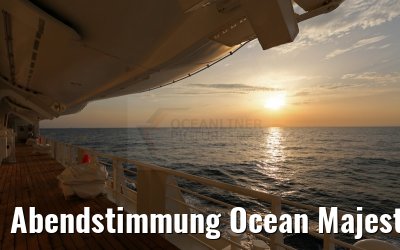 Abendstimmung Ocean Majesty 25.05.2015
