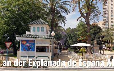an der Explanada de Espana Alicante 25.05.2015