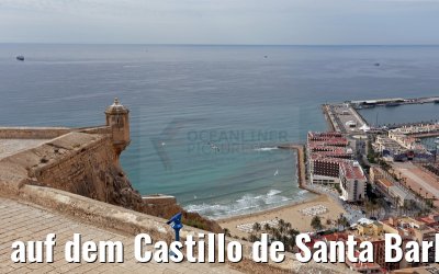 auf dem Castillo de Santa Barbara in Alicante 25.05.2015