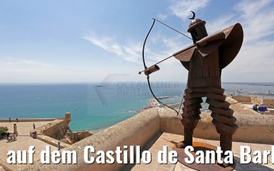 auf dem Castillo de Santa Barbara in Alicante