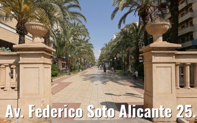 Av. Federico Soto Alicante 25.05.2015