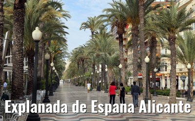 Explanada de Espana Alicante 25.05.2015