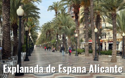 Explanada de Espana Alicante 25.05.2015