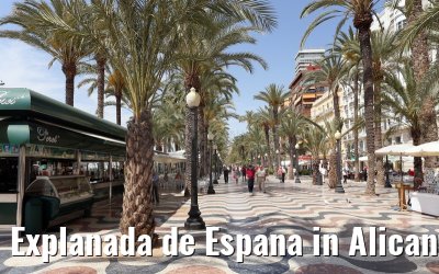 Explanada de Espana in Alicante