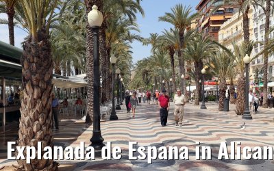 Explanada de Espana in Alicante