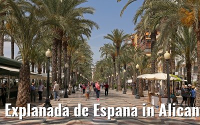 Explanada de Espana in Alicante