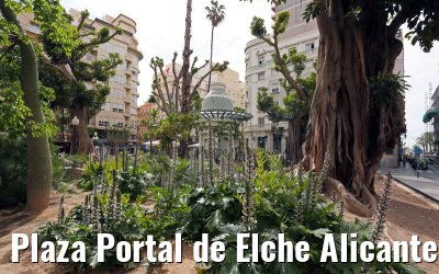 Plaza Portal de Elche Alicante 25.05.2015
