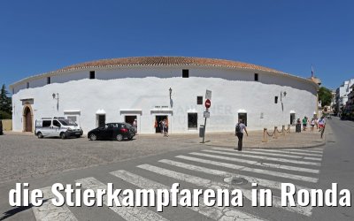 die Stierkampfarena in Ronda 26.05.2015