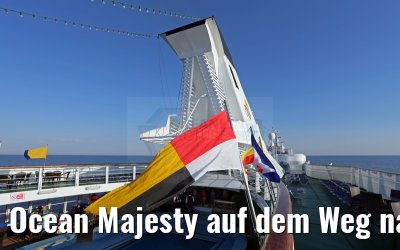 Ocean Majesty auf dem Weg nach Sevilla 27.05.2015