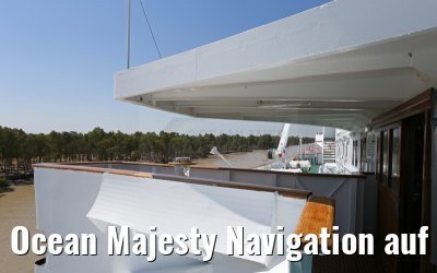 Ocean Majesty Navigation auf dem Guadalquivir 27.05.2015