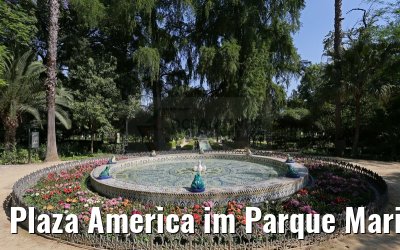 Plaza America im Parque Maria Luisa Sevilla 