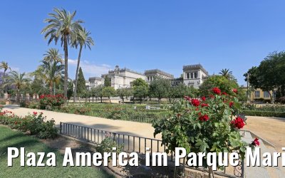 Plaza America im Parque Maria Luisa Sevilla