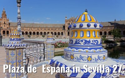 Plaza de  Espana in Sevilla 27.05.2015