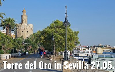 Torre del Oro in Sevilla 27.05.2015