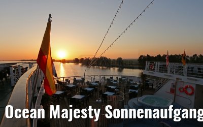 Ocean Majesty Sonnenaufgang am Guadalquivir 28.05.2015