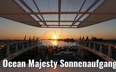 Ocean Majesty Sonnenaufgang am Guadalquivir 28.05.2015