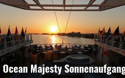 Ocean Majesty Sonnenaufgang am Guadalquivir 28.05.2015