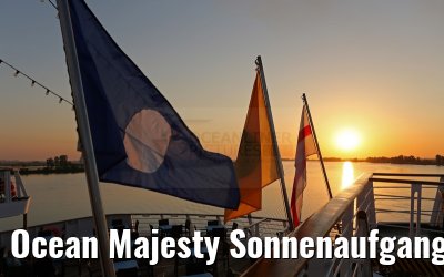 Ocean Majesty Sonnenaufgang am Guadalquivir 28.05.2015