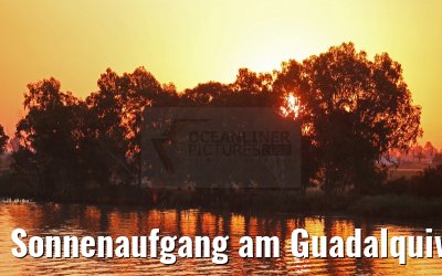Sonnenaufgang am Guadalquivir 28.05.2015