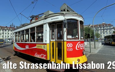 alte Strassenbahn Lissabon 29.05.2015