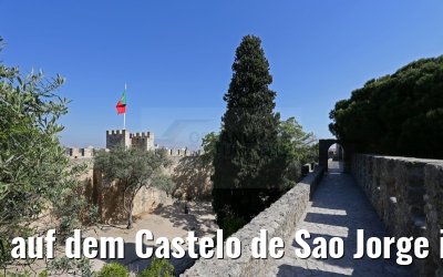 auf dem Castelo de Sao Jorge in Lissabon 29.05.2015