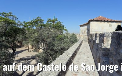 auf dem Castelo de Sao Jorge in Lissabon 29.05.2015