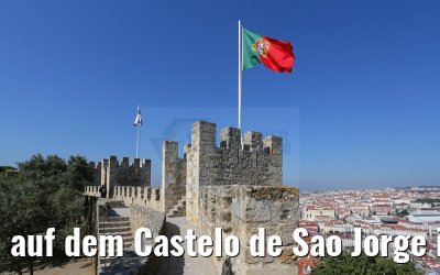 auf dem Castelo de Sao Jorge in Lissabon 29.05.2015