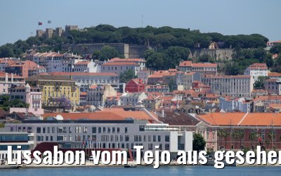 Lissabon vom Tejo aus gesehen 29.05.2015