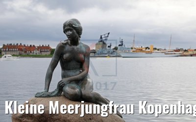 Kleine Meerjungfrau Kopenhagen 09.09.2017