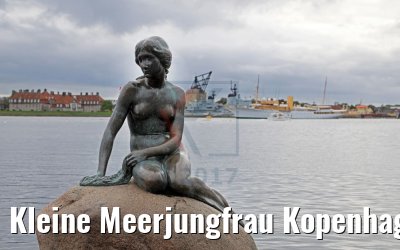 Kleine Meerjungfrau Kopenhagen 09.09.2017