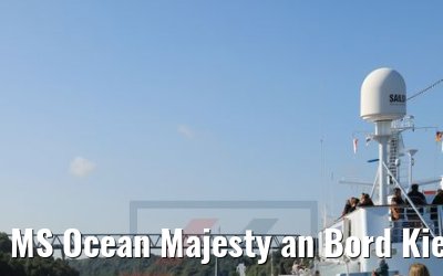 MS Ocean Majesty an Bord Kiel Kanal Passage 10.09.2017