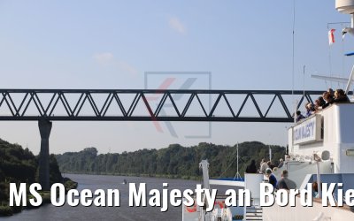 MS Ocean Majesty an Bord Kiel Kanal Passage 10.09.2017