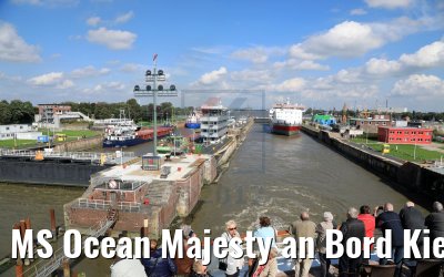 MS Ocean Majesty an Bord Kiel Kanal Passage 10.09.2017