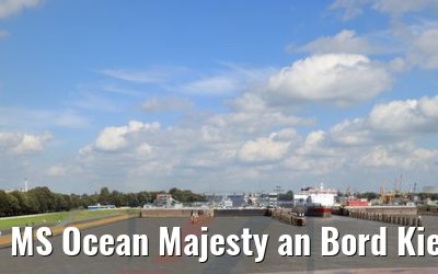 MS Ocean Majesty an Bord Kiel Kanal Passage 10.09.2017