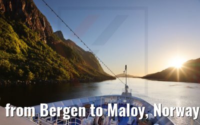 from Bergen to Maloy, Norway MS Ocean Majesty 19.06.2022