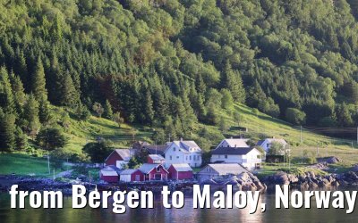 from Bergen to Maloy, Norway MS Ocean Majesty 19.06.2022